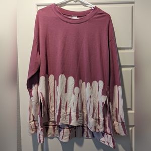 Relaxed fit yoga sweatshirt